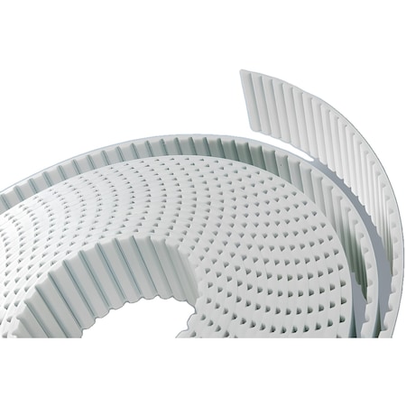 Megadyne Trapezoidal Timing Belt, Thermoset Polyurethane, 20 mm Wide, 20 mm Pitch, L32AT20S L32AT20S